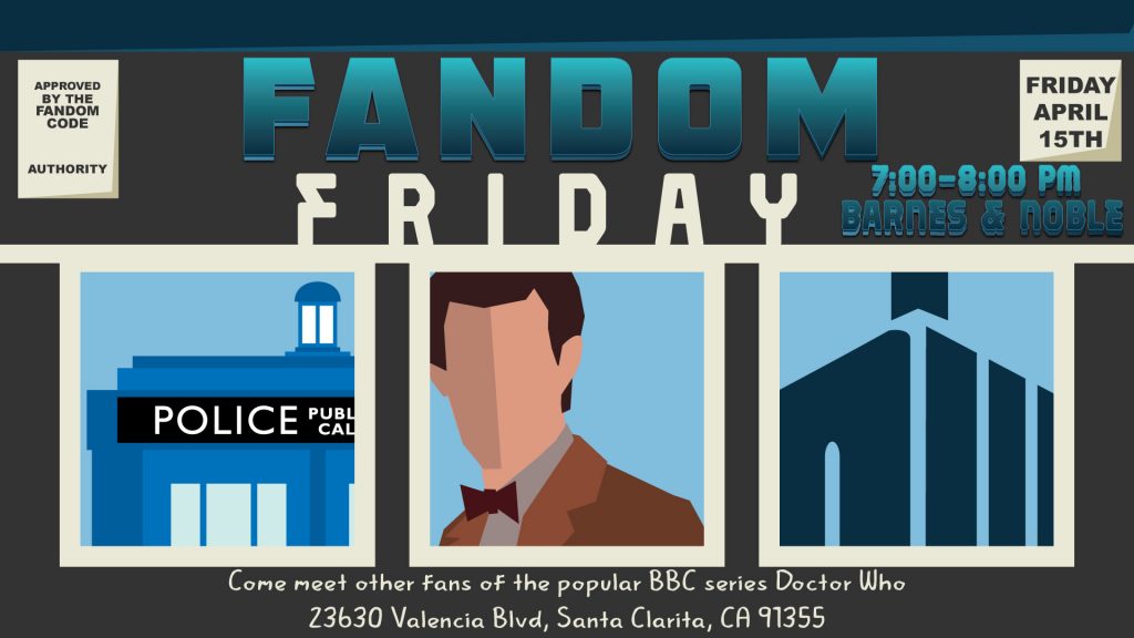 Fandomfridays-DoctorWhoSpecial