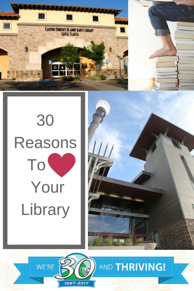 30 Reasons To Love Your Library